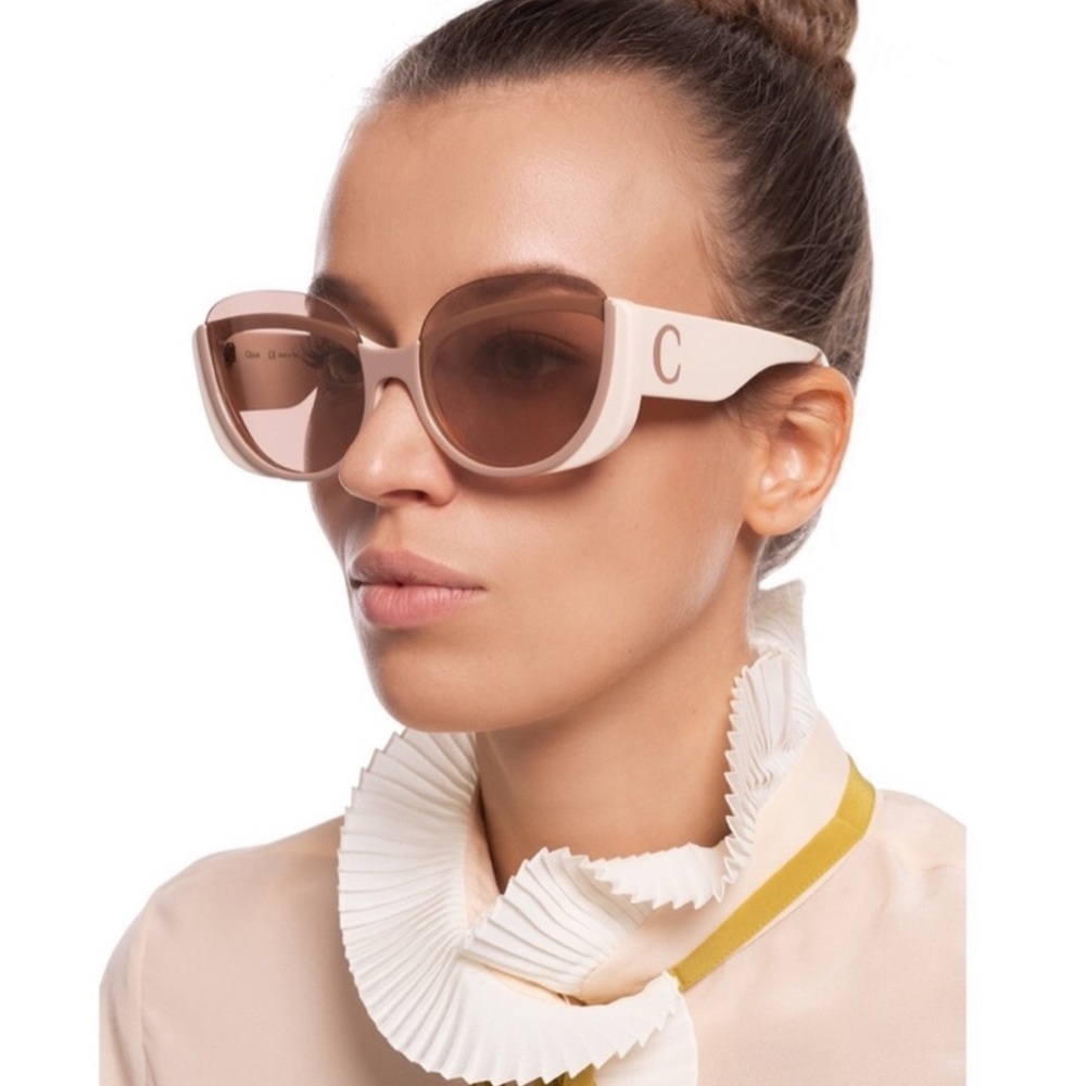 Chloe Cream Sunglasses